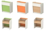 modern office furniture small cheap wood reception desk  used as check-out also