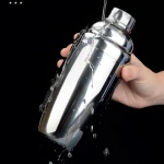 Modern premium  Stainless Steel Cocktail Shaker bar tool kit set shaker bottle