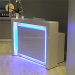 modern reception desk reception counter salon reception desk