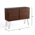 Import Modern wooden Walnut Finish buffet cabinet sideboard from China