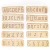 Import Montessori Educational Toys Learning Letters shape tracing stencil for preschool kids from China
