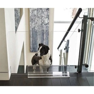 Movable Clear Acrylic Pet Gate View Panel with Handle