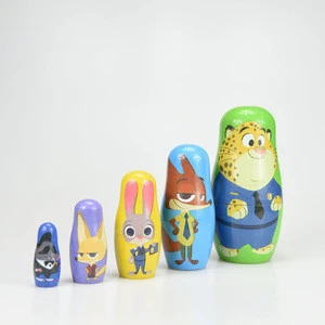 Movie Russian Characters Nesting Doll Ornament Russian Doll