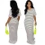 msm784 women casual halter ruffle stripes maxi dresses long