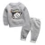Import Mudkingdom children autumn and winter baby wear hoodies boy and girl clothing 2019 baby sports set from China