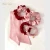 Import Mulberry satin scrunchie elastic hair band pink fashion from China