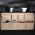 Import Multi Function Leather Car Rear Back Seat Hanging Trunk Organizer Storage Bag with Pocket from China