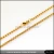 Import Multiple Sizes 18K Gold Plated Necklace Stainless Steel Box Chain Fashion Jewelry from China