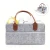 Import Mummy Baby Diaper Tote Bag Organiser Felt Baby Diaper Caddy With Changing Mat from China