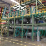 Municipal solid waste continuous  pyrolysis plant  automatic deslagging new technology