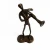 Import Music metal cast iron  band figurines play the trumpet  for bar decor from China