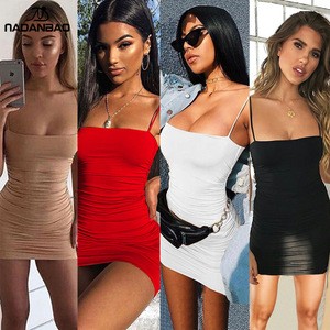 NADANBAO Brand 2020 trend style sexy women clothing summer dress bodycon dress women party dress