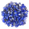 Natural blue agate crushed stones Mini irregular crystal gravel