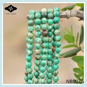 NB0027 Natural Stone Bead 4mm 6mm 8mm 10mm loose bead High Quality Green jasper Regalite Stone
