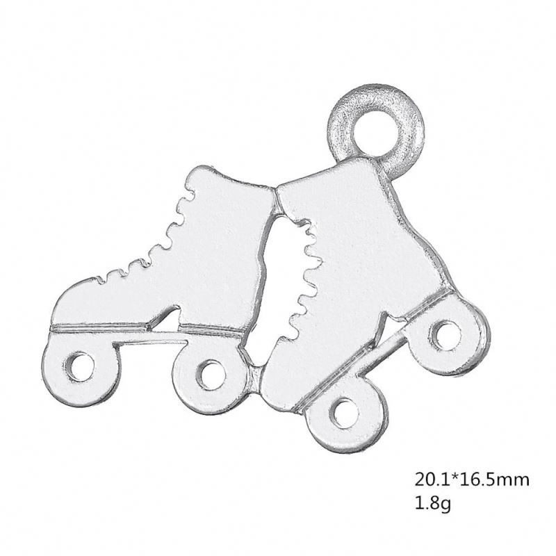 New arrival !!  roller skates or ice skating sports shoes charms jewelry