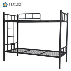 New arrival safety dormitory paint steel bunk bed for sale