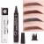 Import NEW Brand Waterproof Permanent 4 Head Gary Eye Brow Pen Microblading Liquid Eyebrow Tattoo Pencil For Makeup from China