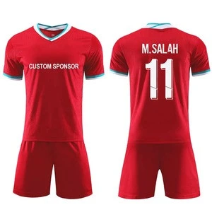 New Customize 2020 Popular Euro Club Team Soccer Jerseys 100% Polyester Sports Shirt