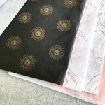 New  Design Eco-friendly Packaging Custom Logo Printed Tissue Paper / Gift Wrap / Wrapping Tissue Paper Roll with Logo