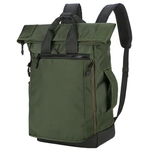 new design School outdoor travel roll top sport waterproof laptop bag backpack for men
