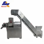 New design stainless steel rabbit meat bone separator/frozen chicken meat and bone separator/deboning meat machine