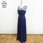 New fashion elegant embroidered women cocktail party dresses