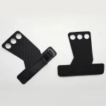 New Material Carbon Fiber 3 Hole Weight Lifting Gym Gloves