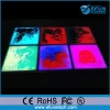 new model led dance floor,decorative rgb color light up pvc liquid tiles