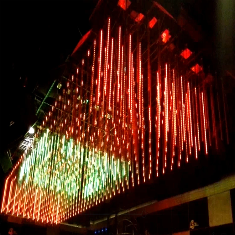 New music activated night club decor  led disco lighting