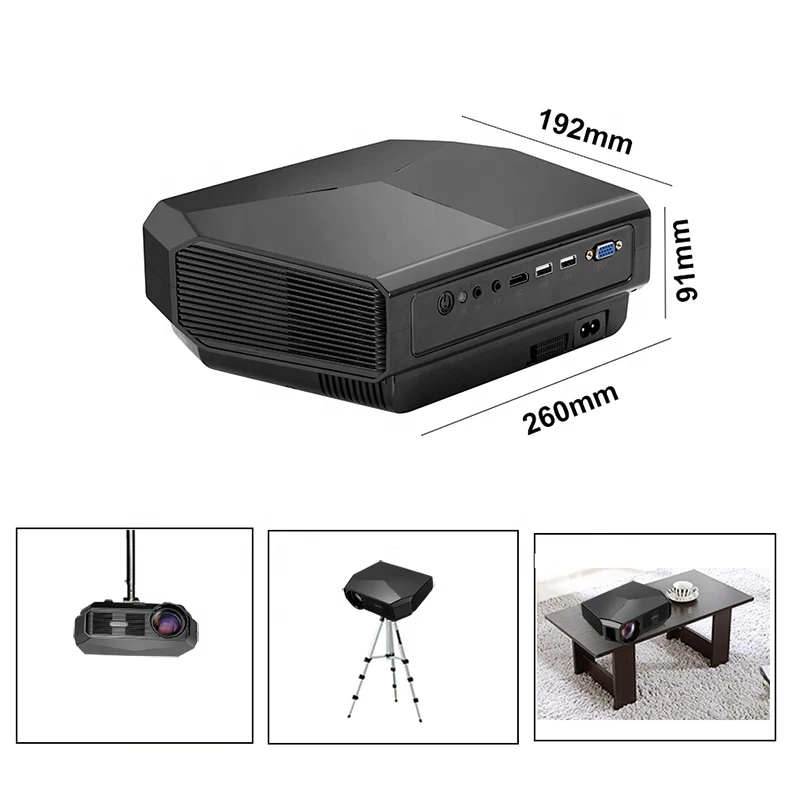 New pattern Field video projector Quiet and interference free projector