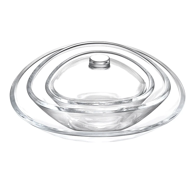 new product 2021 fruit bowl cover multifunction salad glass bowls fruit bowl with lid