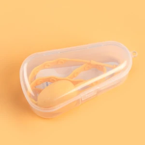 New Product Ideas 2020 100% Food Grade Silicone Teething Pacifier Clips Chain Holder for New Mommy