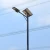Import New product outdoor all in two integrated solar led light street 80w 100w solar powered with battery from China