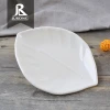 New product unique shape melamine banana leaf prints unbreakable 7 inch plastic plates