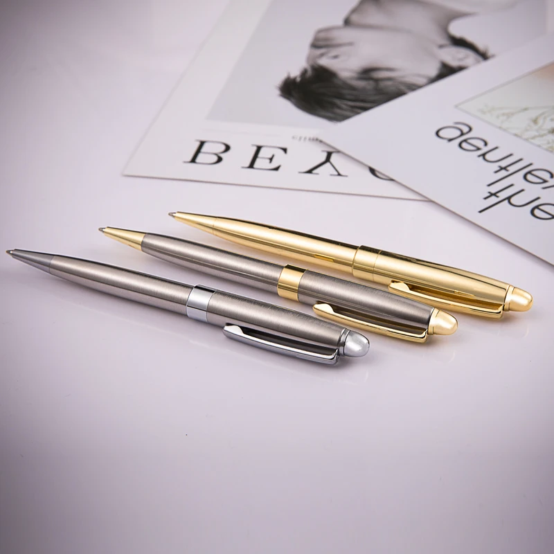 NEW silver/gold customized executive the signature business metal gold pen