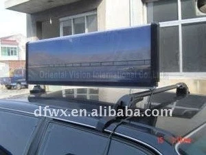 New slim taxi ligt box/Taxi top ADS/Moving advertisements light box/