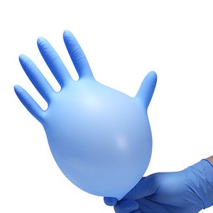 New style biodegradable  powder free disposable nitrile gloves