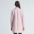 Import New Style Custom Made  Pink Korean Cashmere Long Women Wool Coat from China