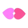 New Style Cute Double Sided Printed EVA heart Shape Sponge Nail File For Nail Tool