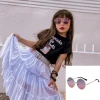 New Style Metal Round Sunglasses Hot Selling Sun Glasses for Children on the Internet