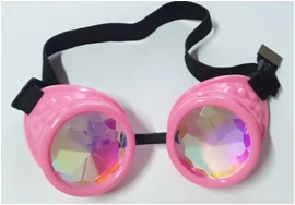 new style steam punk kaleidoscope glasses for party, kaleidoscope lens on sale