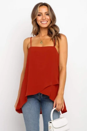 New Summer Solid Women Camisole Tank Top