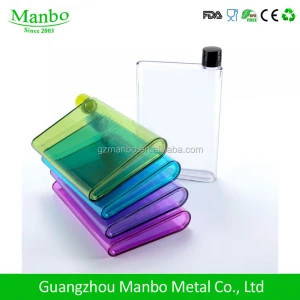 Newest Style Factory Wholesale BPA Free Unique Plastic Hip Flask With Custom Logo