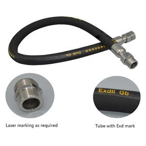 NGD stainless steel braided joint electrical explosion proof flexible conduit pipe