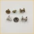 Import Nickel plated Iron/ Brass rivets for garments / shoes/ luggages fashion rivets from China