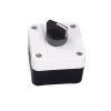 NIN waterproof 2 position of selector switch XB2-B134H29 NO with standard black handle push button switch control box
