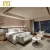 Import Nordic style leather bed modern luxury 2 double hotel bedroom set from China