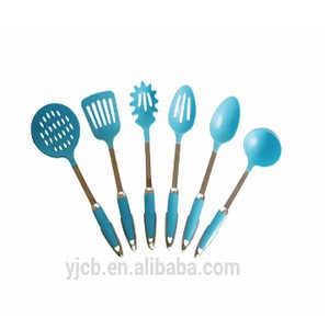 Nylon and plastic kitchenware Hot Sell 6 Piece kitchen utensils