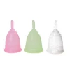 OEM Logo Reusable Silicone Menstrual Cup Girls Period Cup FDA CE