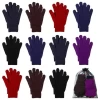 OEM Quality Print Custom Knitted Winter Gloves Touch Screen Gloves Custom Your Own Logo